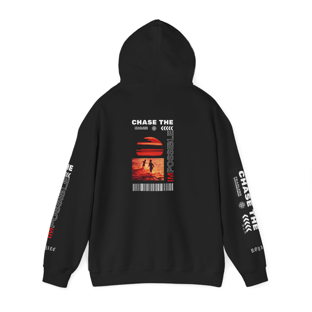 Chase the Sunset Hoodie – 'ROYALE' Graphic Streetwear Pullover