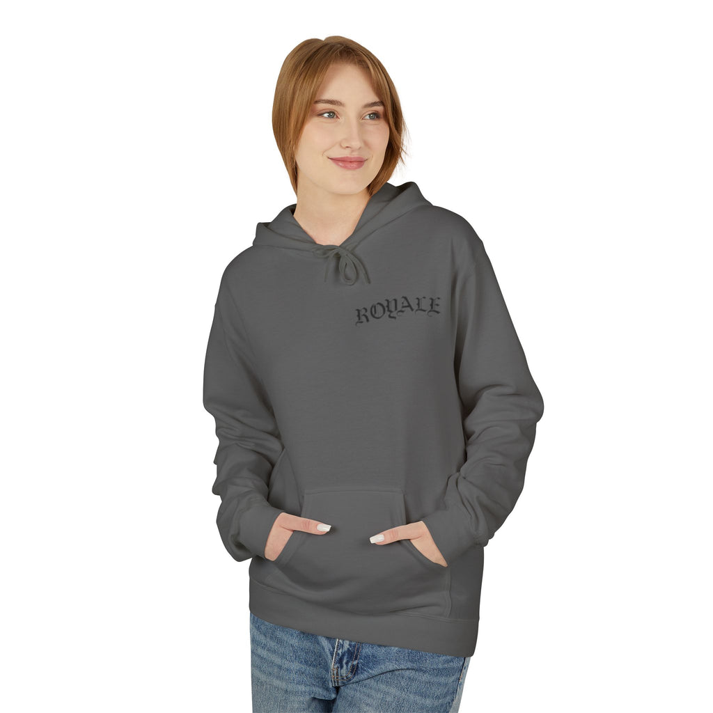 Autumn Bouquet Hoodie — Small Floral Fall Back-Print Sweatshirt