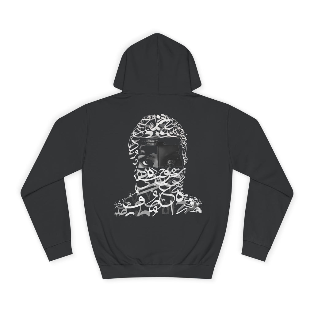 Hoodie — Floral Skull College Backprint Hoodie