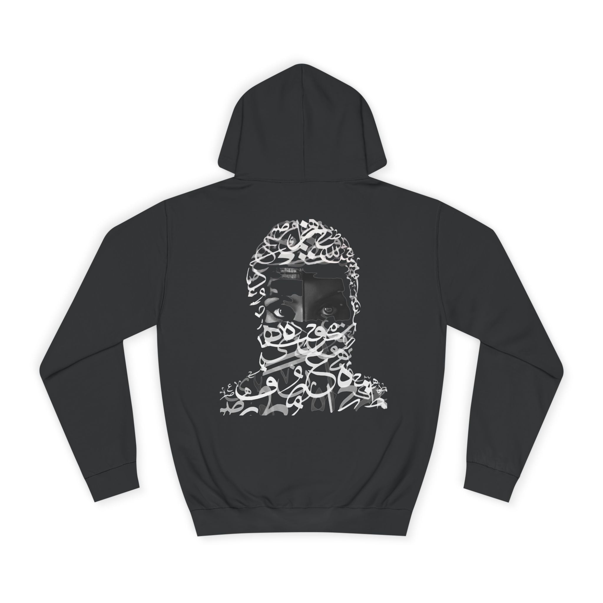 Hoodie — Floral Skull College Backprint Hoodie