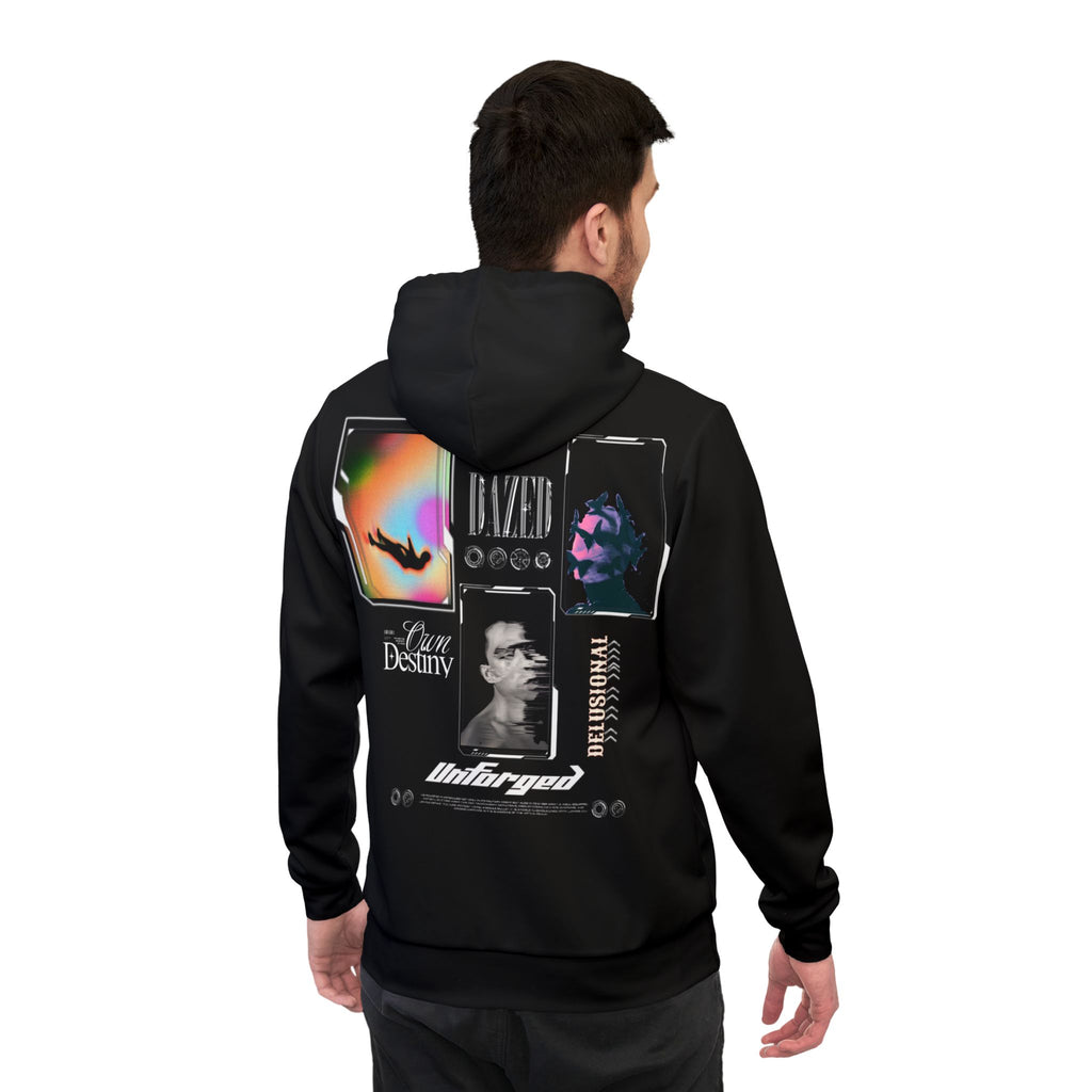 Athletic Hoodie — Retro Underground Graphic Pullover