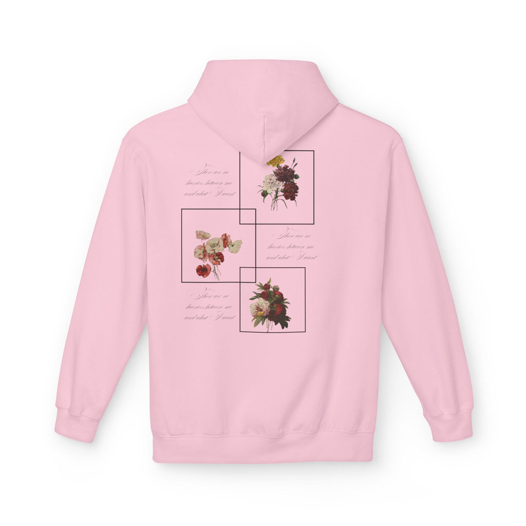 Autumn Bouquet Hoodie — Small Floral Fall Back-Print Sweatshirt