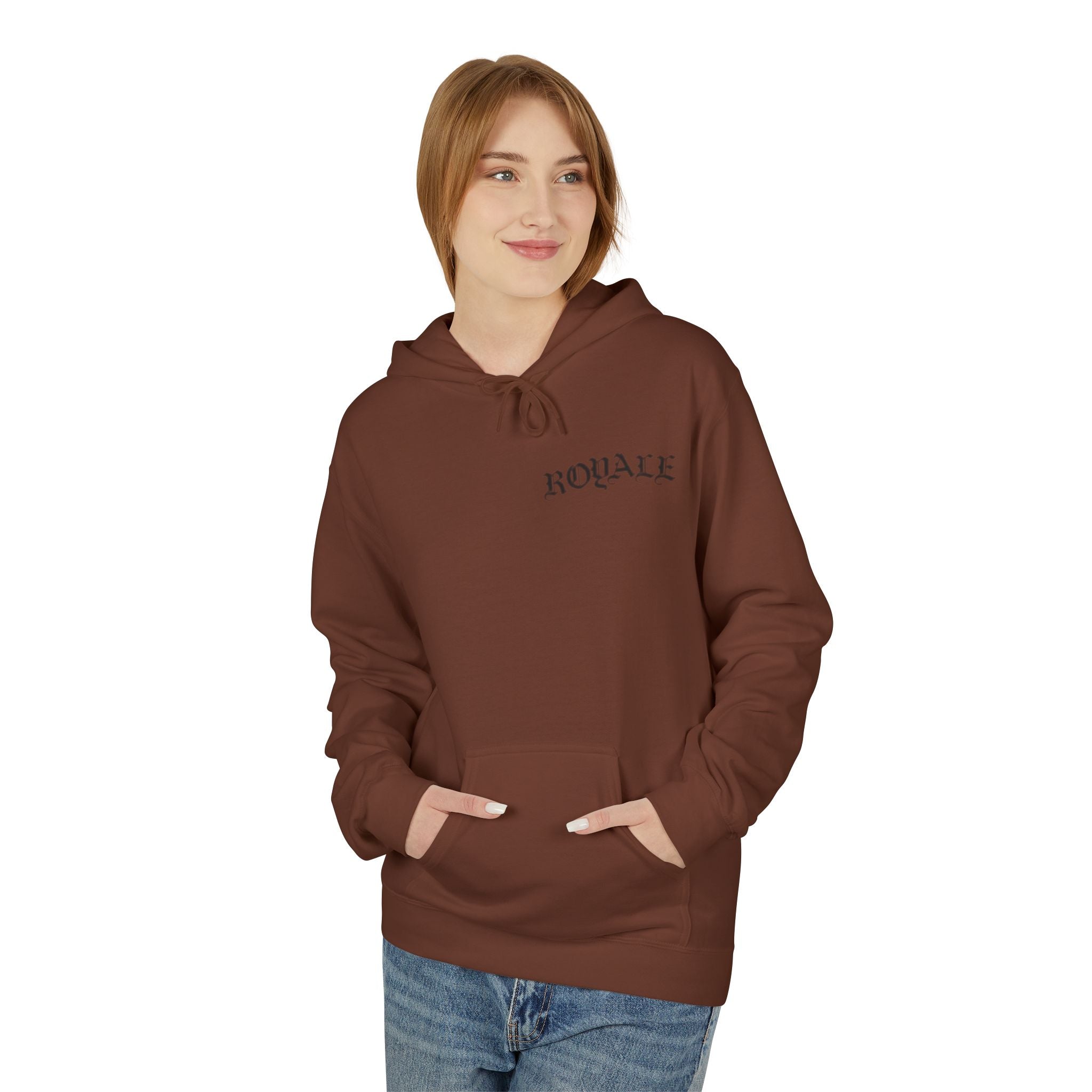 Autumn Bouquet Hoodie — Small Floral Fall Back-Print Sweatshirt