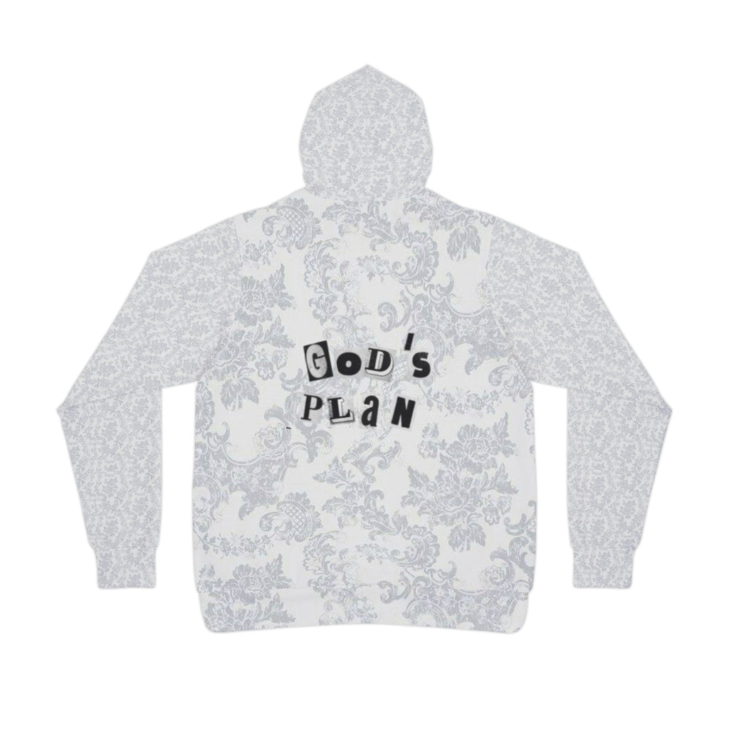 Animal Toile Hoodie — 'GOD'S PLAN' All-Over Print Athletic Hoodie