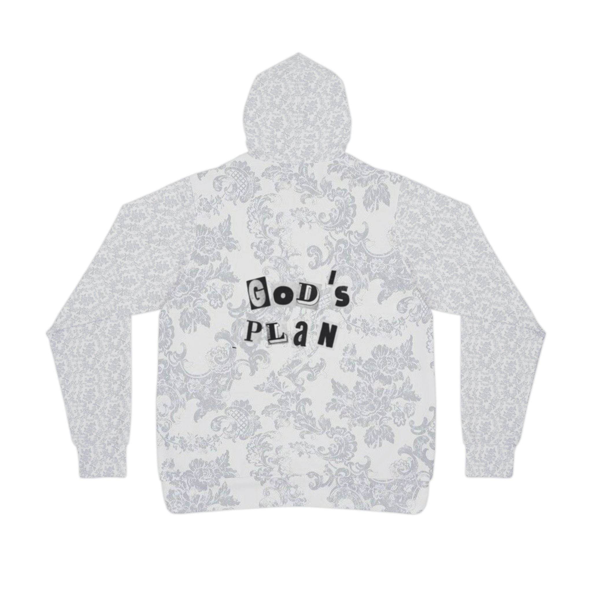 Animal Toile Hoodie — 'GOD'S PLAN' All-Over Print Athletic Hoodie