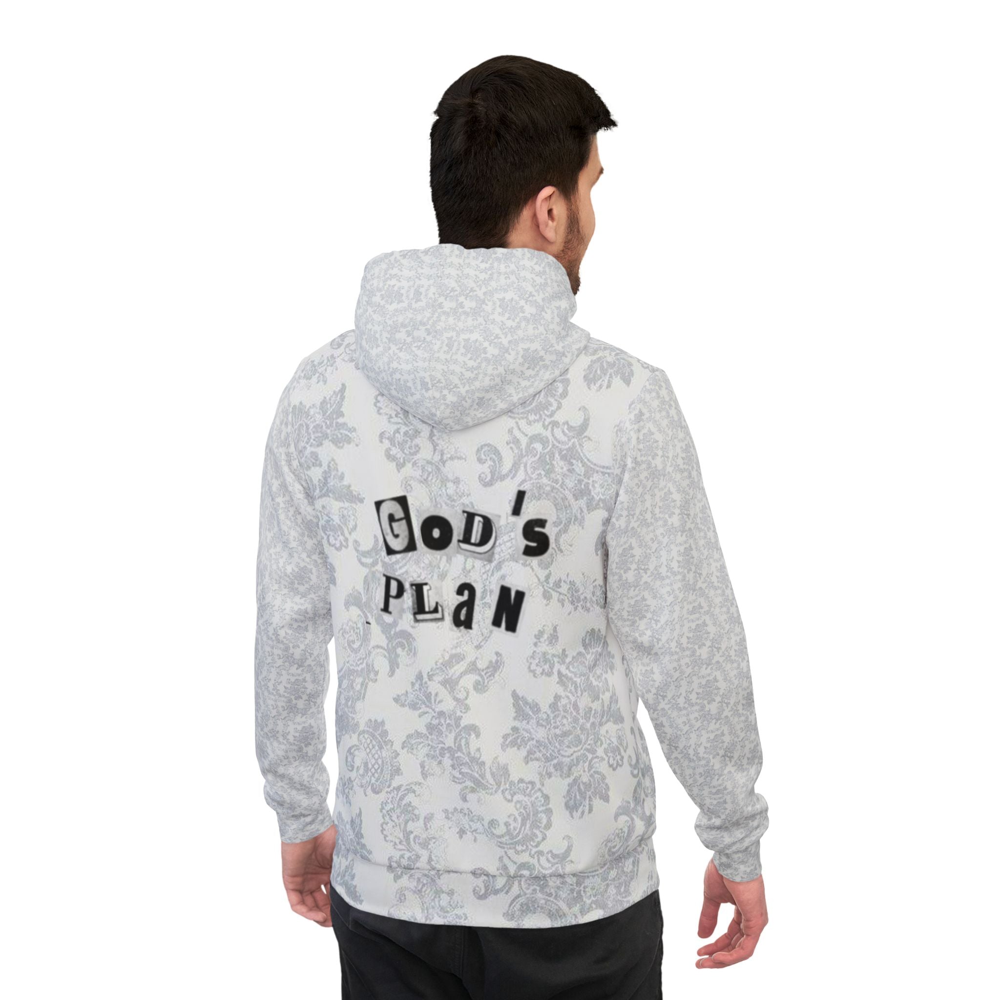 Animal Toile Hoodie — 'GOD'S PLAN' All-Over Print Athletic Hoodie